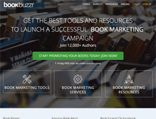 Tablet Screenshot of bookbuzzr.com